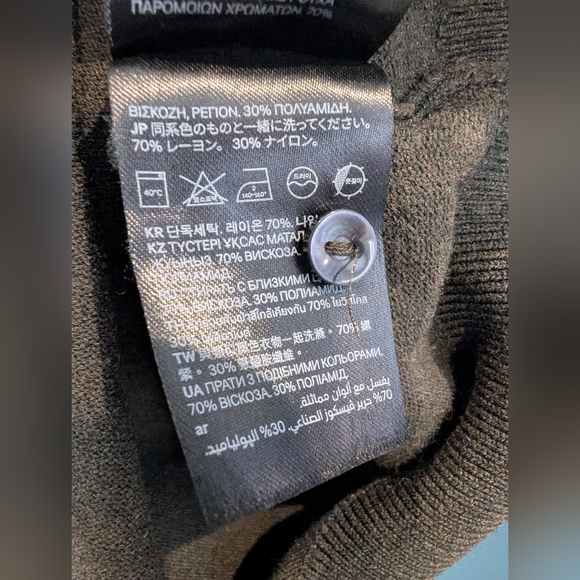 Women's Super Soft Long sleeve Cardigan Green H&M Size XXL - Picture 10 of 14